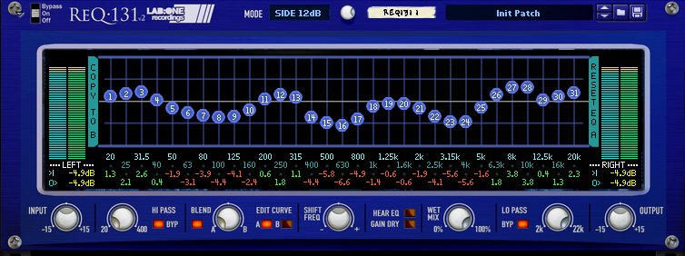 ReQ131 (31 Band EQ) | Graphic Equalizer | Shop | Reason Studios ReQ131 (31 Band EQ) | Graphic Equalizer | Shop | Reason Studios