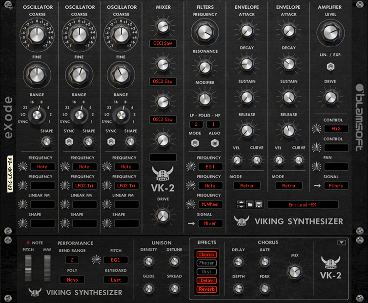 VK-2 Viking Synthesizer | Modular Synthesizer | Shop | Reason Studios