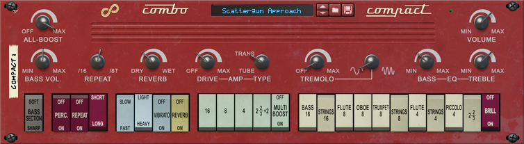 Combo Compact Organ | Transistorized Classic | Shop | Reason Studios