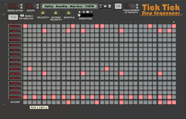 Tick Tick Step Sequencer | Step Sequencer | Shop | Reason Studios