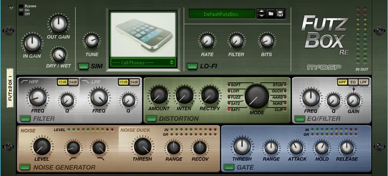 FutzBox | Lo-Fi Distortion FX | Shop | Reason Studios