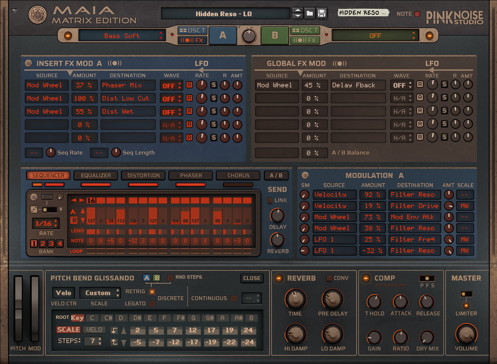 Maia Matrix Edition | Analogue Dual Synth | Shop | Reason Studios