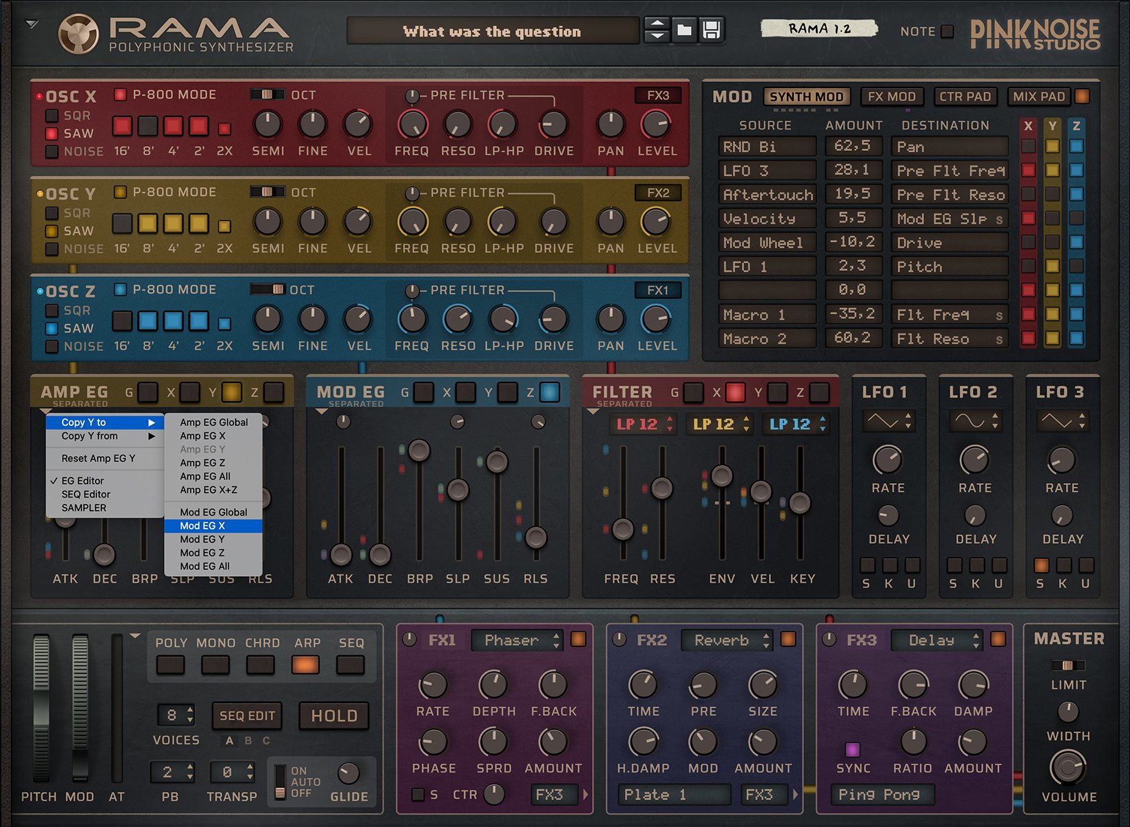 Rama Synthesizer | Triple Synthesizer | Shop | Reason Studios