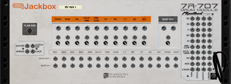 JackBox 7R-707 Drum Module | 707 Drum Module | Shop | Reason Studios