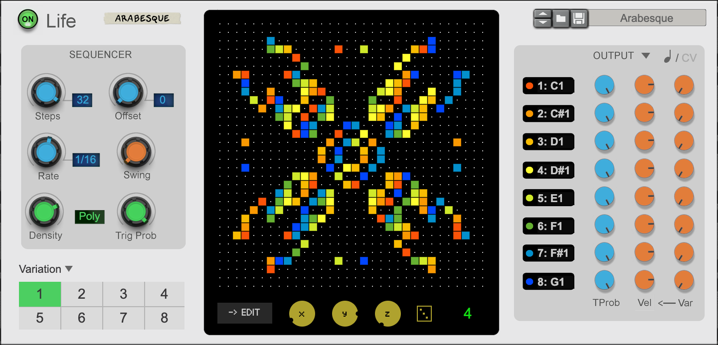 Life Generative Sequencer Life Sequencer Shop Reason Studios