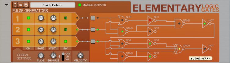 Elementary Logic Gates | Pattern Generator | Shop | Reason Studios