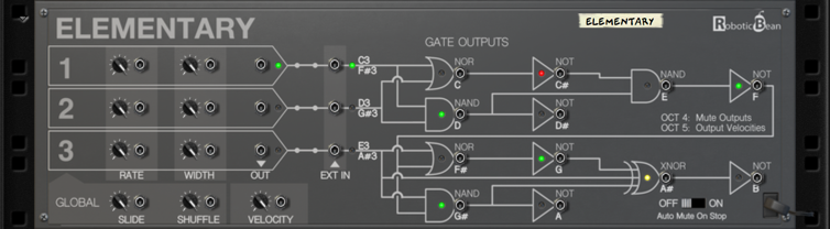 Elementary Logic Gates | Pattern Generator | Shop | Reason Studios