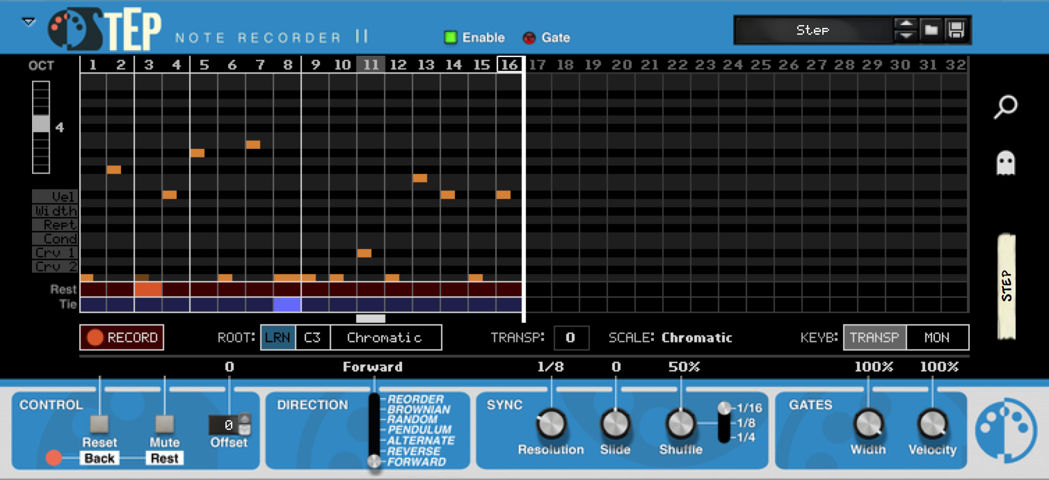 Step Note Recorder | Pitch Sequencer | Shop | Reason Studios