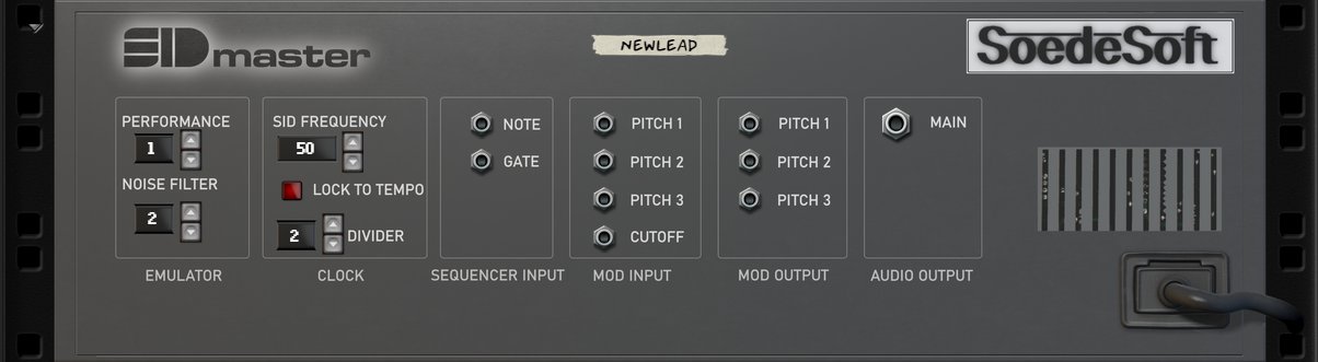 SoedeSoft SidMaster | SIDmaster Synthesizer | Shop | Reason Studios