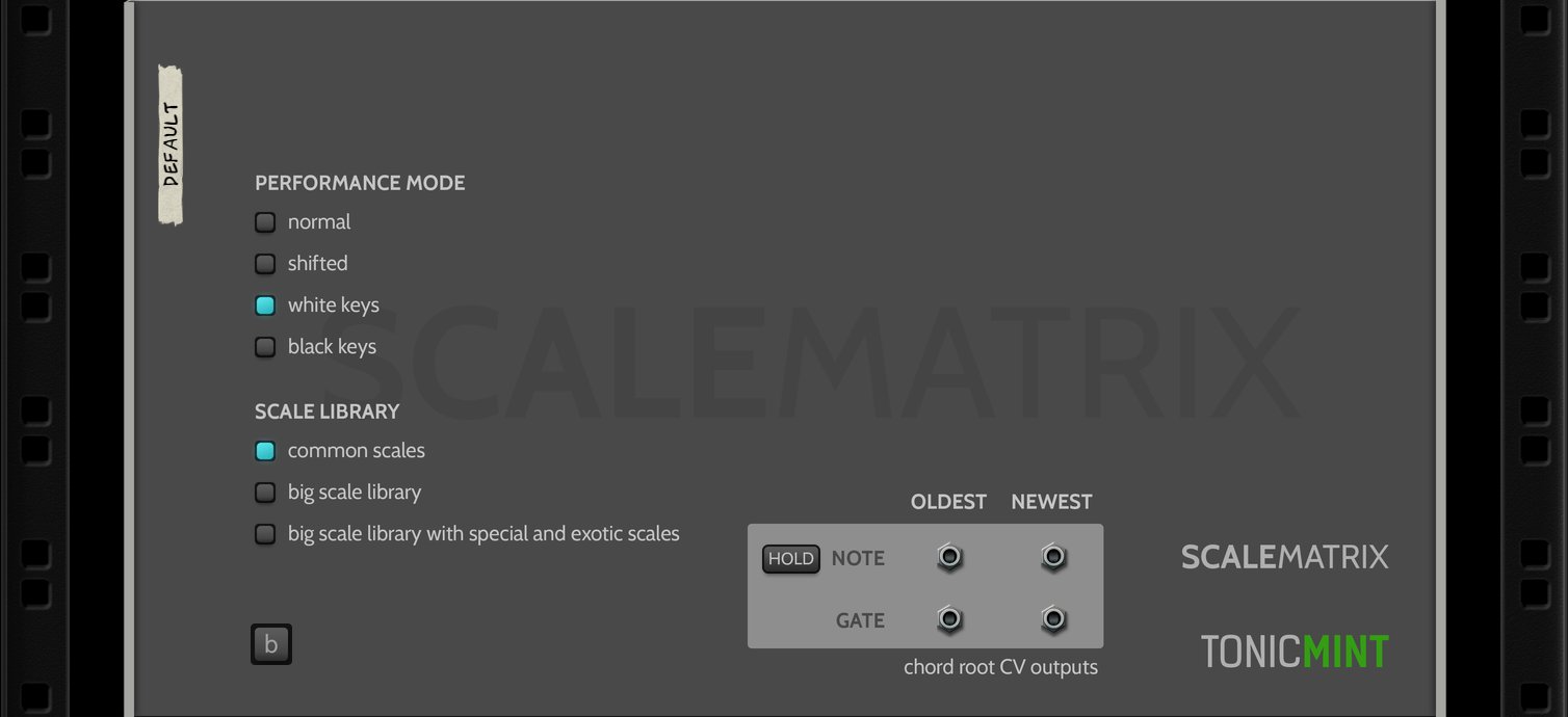 ScaleMatrix | Chord player | Shop | Reason Studios