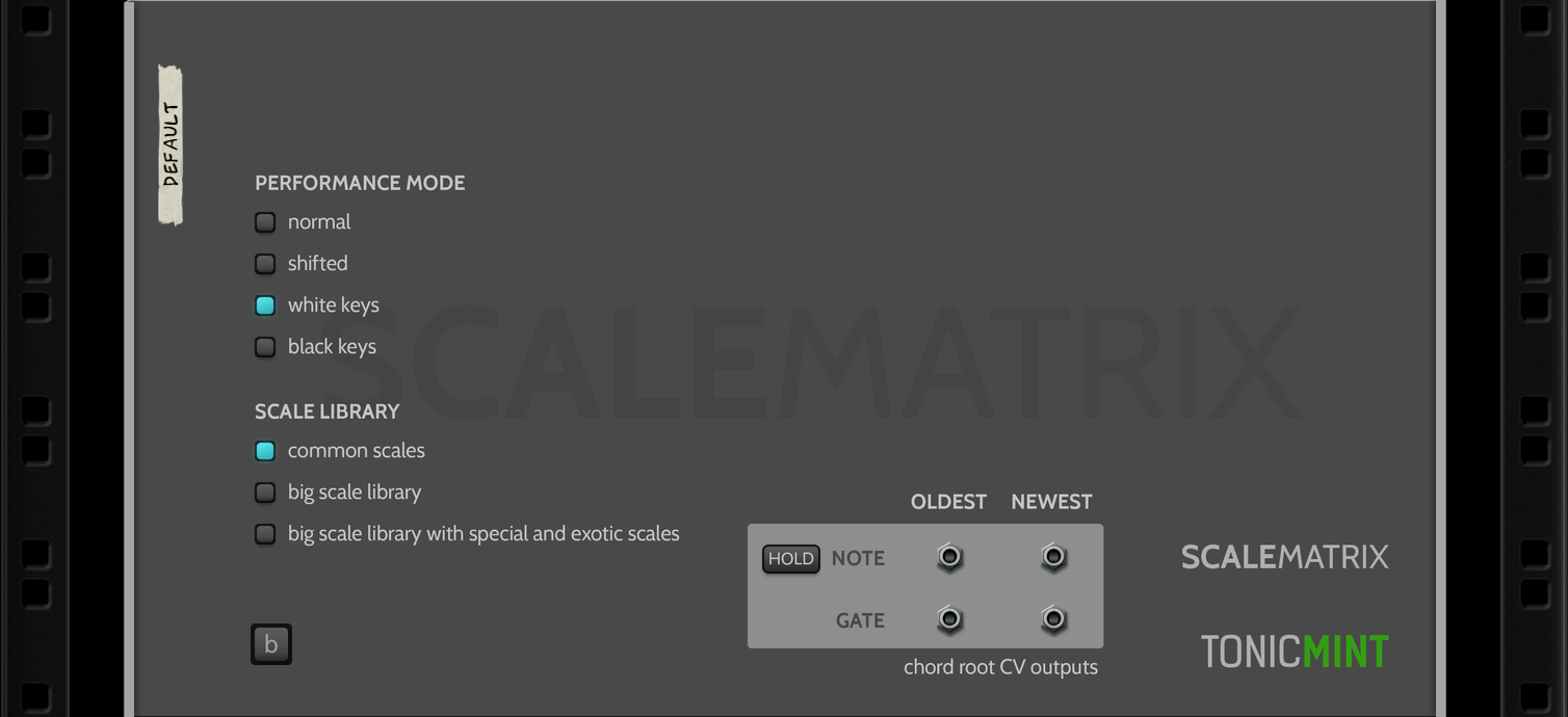 ScaleMatrix | Chord player | Shop | Reason Studios