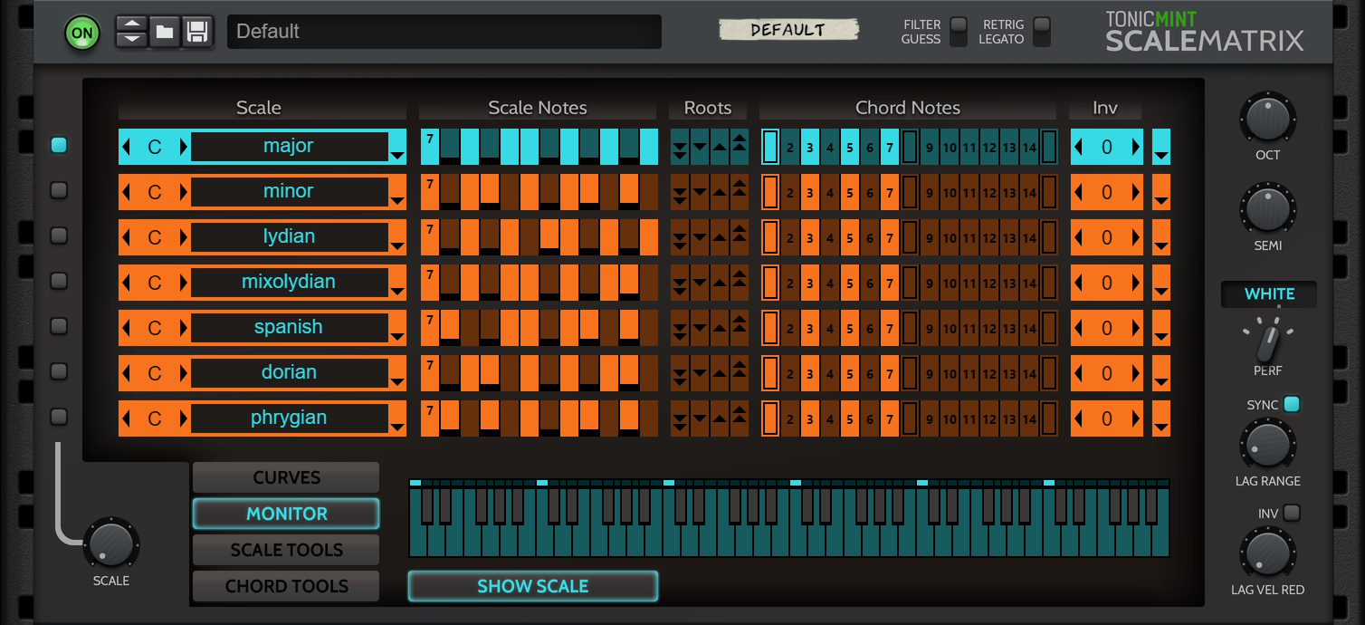 ScaleMatrix | Chord player | Shop | Reason Studios