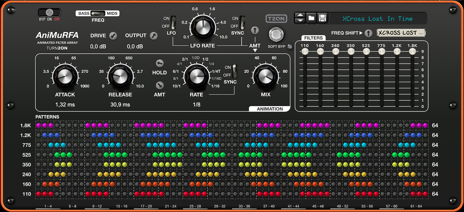 AniMuRFA / Animated Multi Resonance Filter Array [Turn2on]