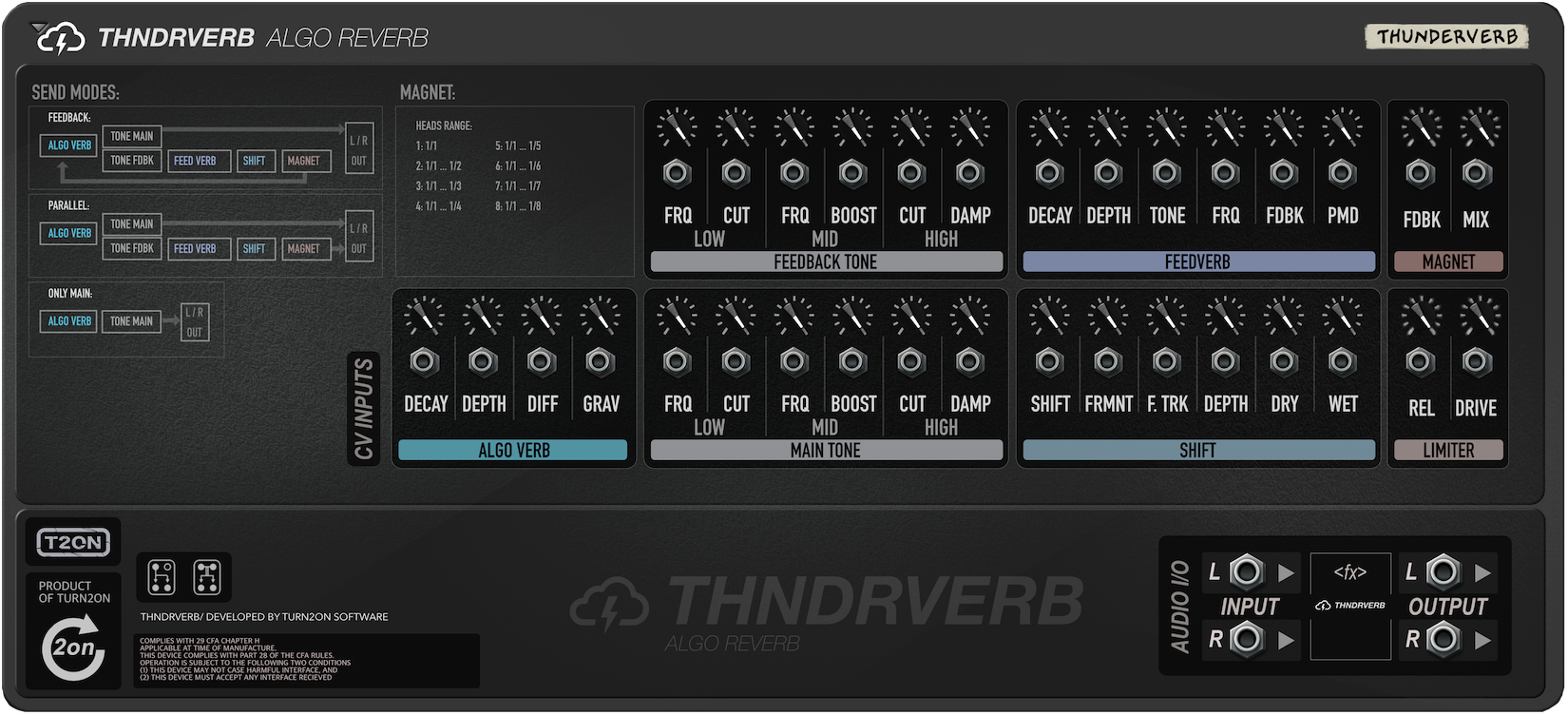ThndrVerb Algo Reverb | Algorithmic Reverb | Shop | Reason