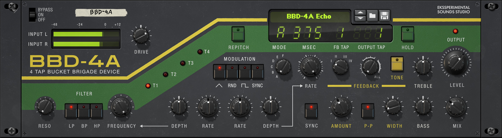 BBD4A Bucket Brigade Device | Analog Bucket Brigade | Shop | Reason Studios
