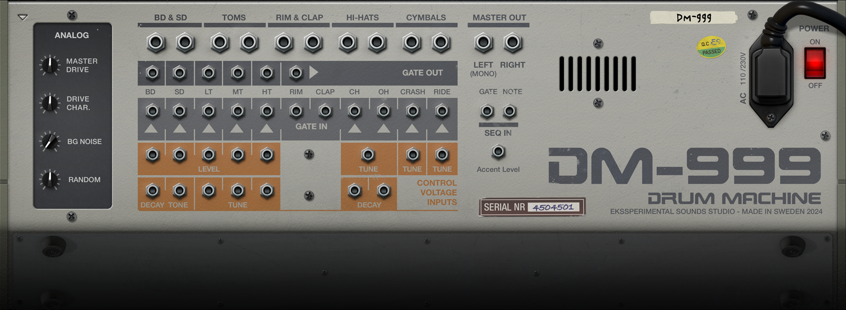 DM-999 Drum Machine | Classic Drum Machine | Shop | Reason Studios