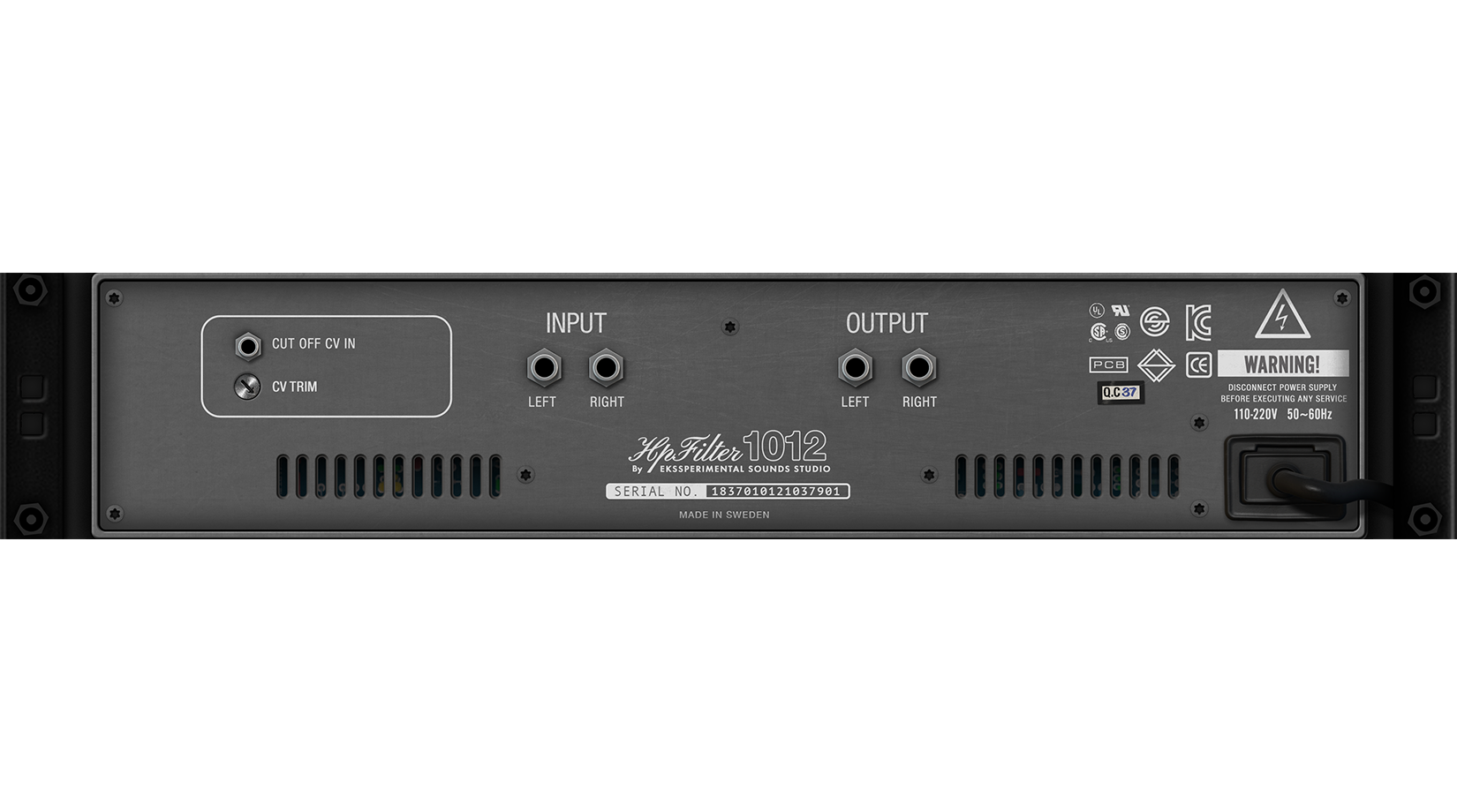 HighPass Filter 1012 | HP Filter 1012 | Shop | Reason Studios