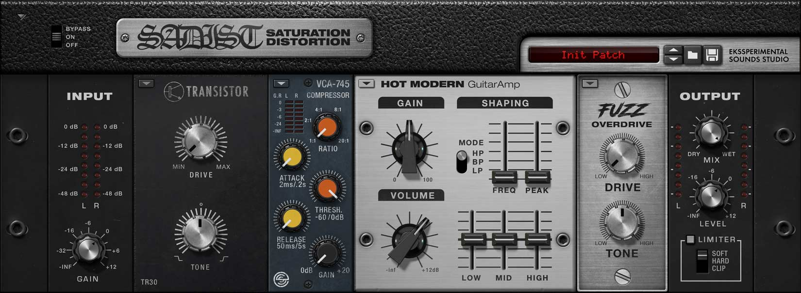 SADIST Saturation Distortion | SADIST Multi-Effect | Shop | Reason