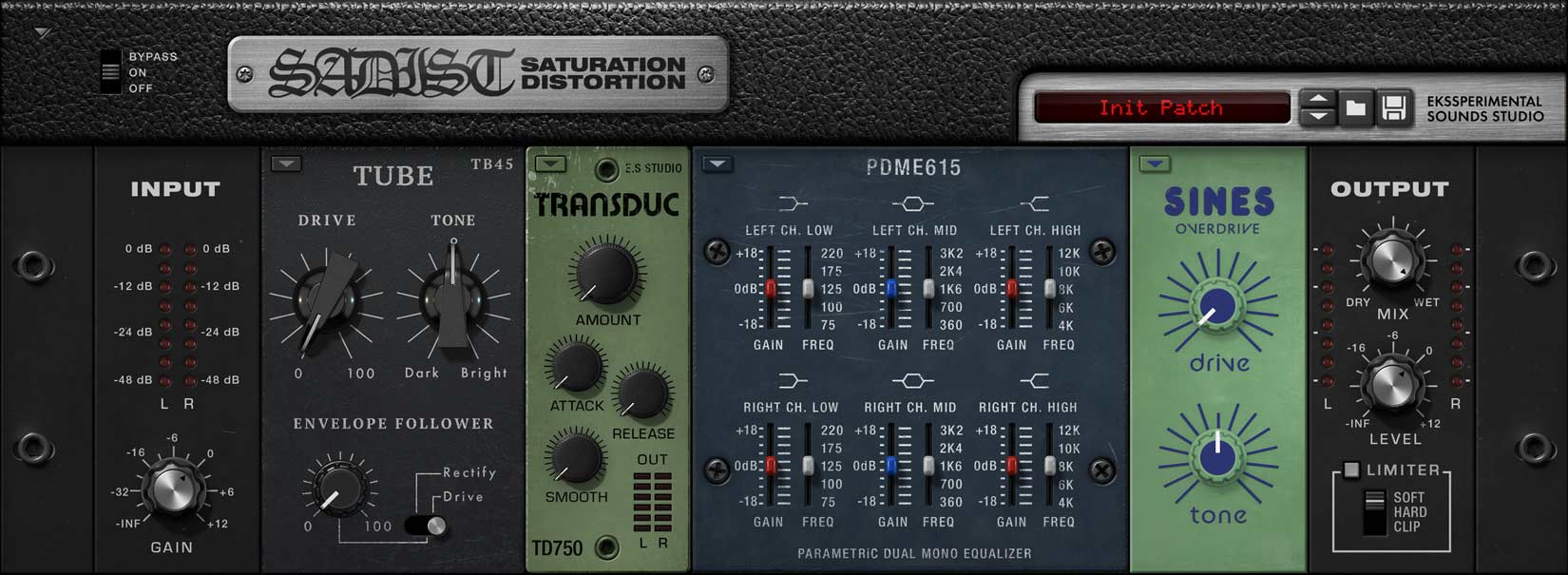 SADIST Saturation Distortion | SADIST Multi-Effect | Shop | Reason