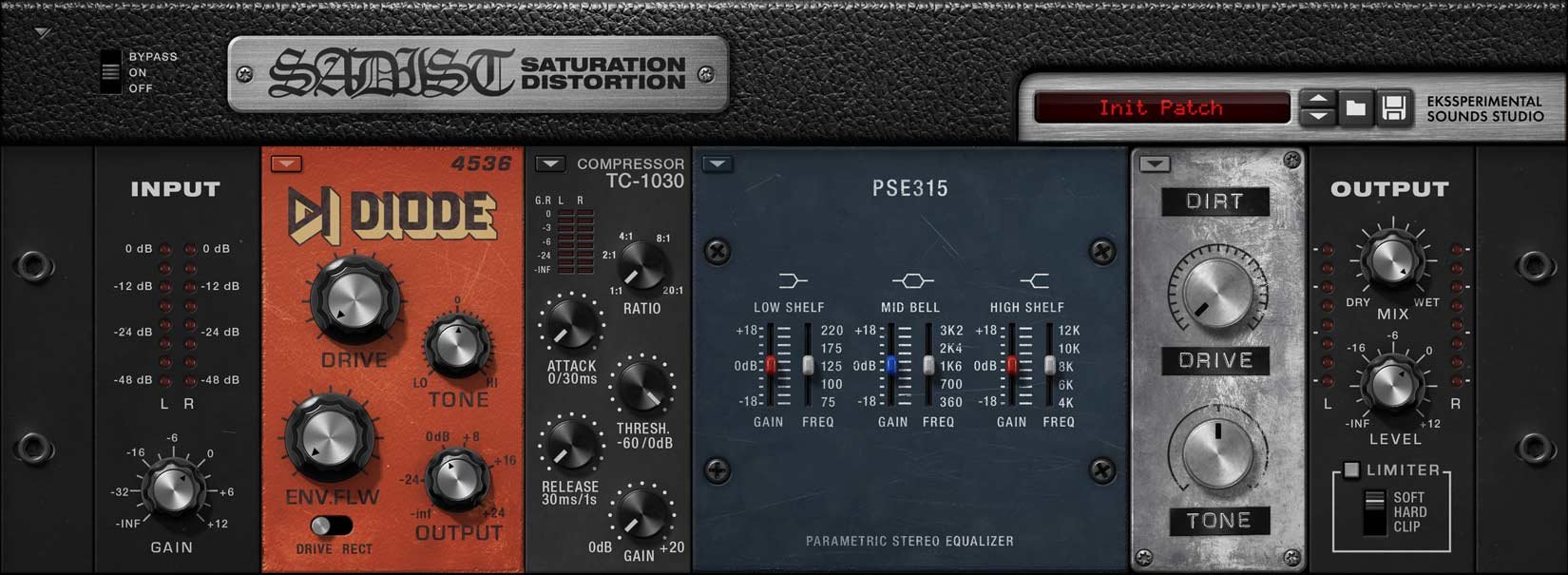 SADIST Saturation Distortion | SADIST Multi-Effect | Shop | Reason