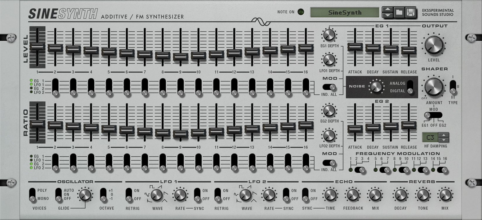 SineSynth | Additive / FM Synth | Shop | Reason Studios