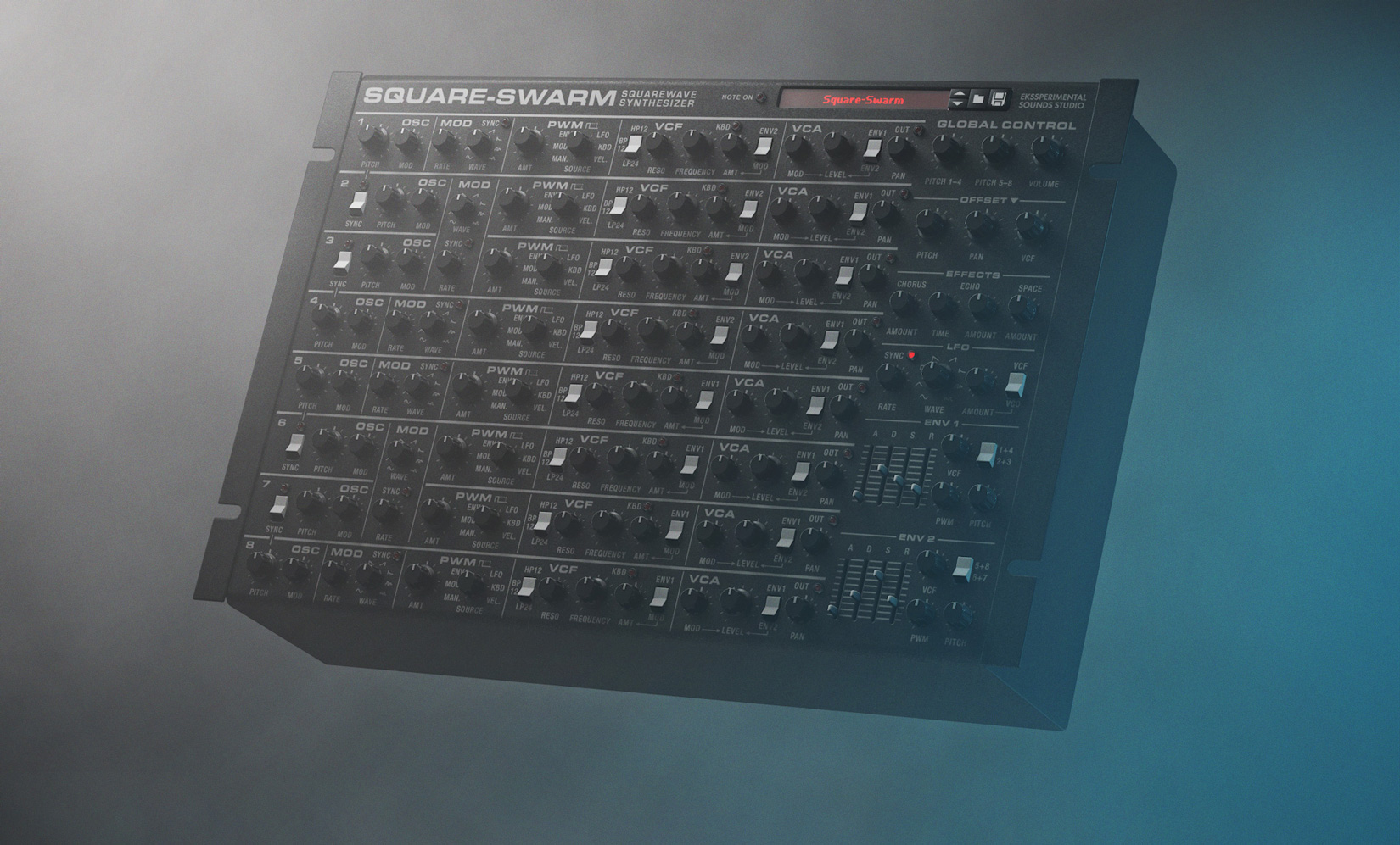 SquareSwarm Synthesizer | Experimental Analog | Shop | Reason Studios