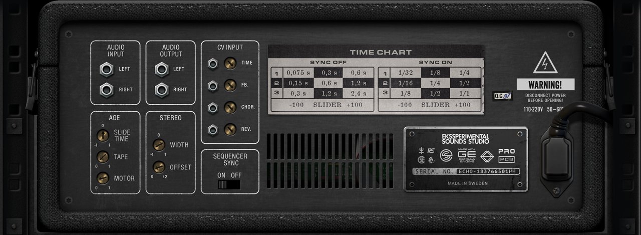 TE TapeEcho Mk2 | Vintage Effect Unit | Shop | Reason Studios