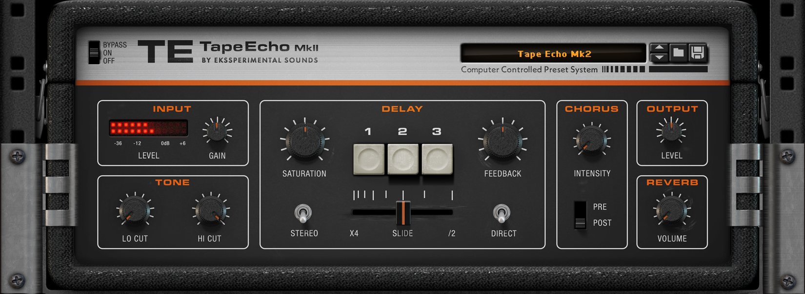 TE TapeEcho Mk2 | Vintage Effect Unit | Shop | Reason Studios
