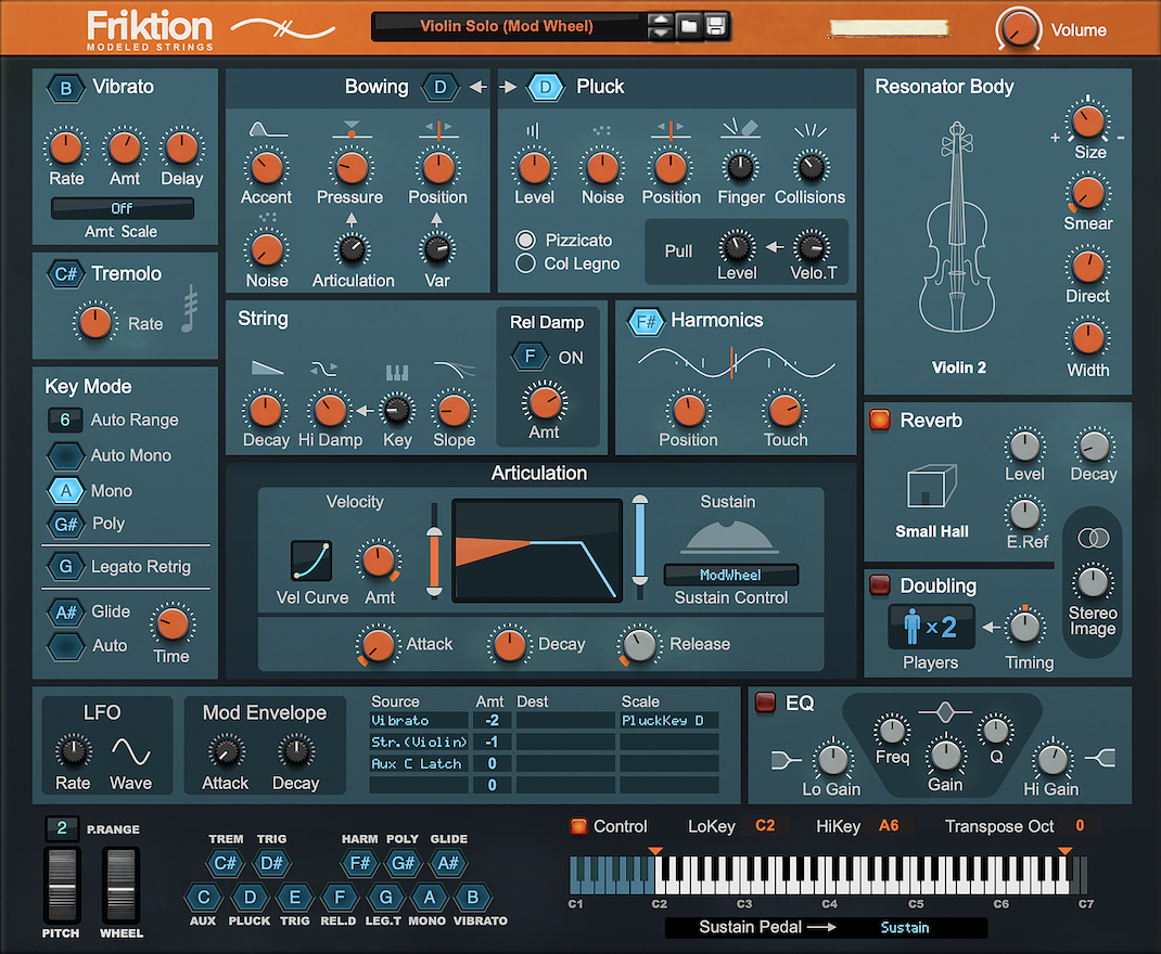 Friktion Modeled Strings | Play something real | Shop | Reason Studios