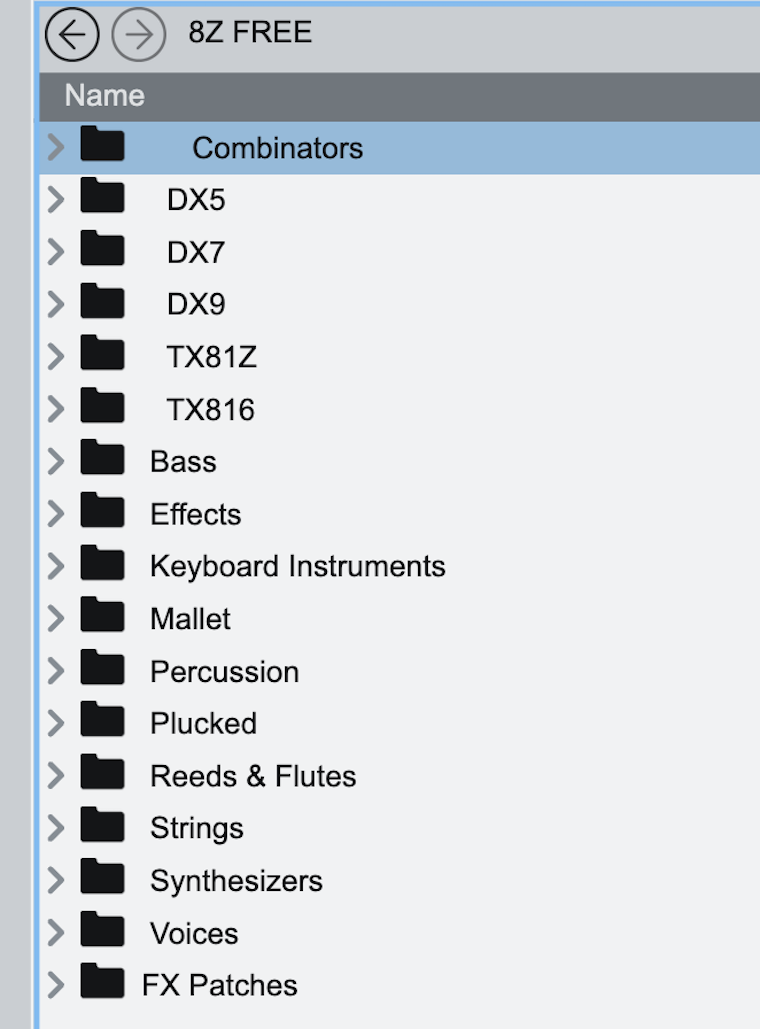 8Z Free | A cool PX7 library! | Shop | Reason Studios