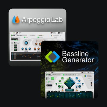 Arpeggio Lab + Bassline Generator  Bundle