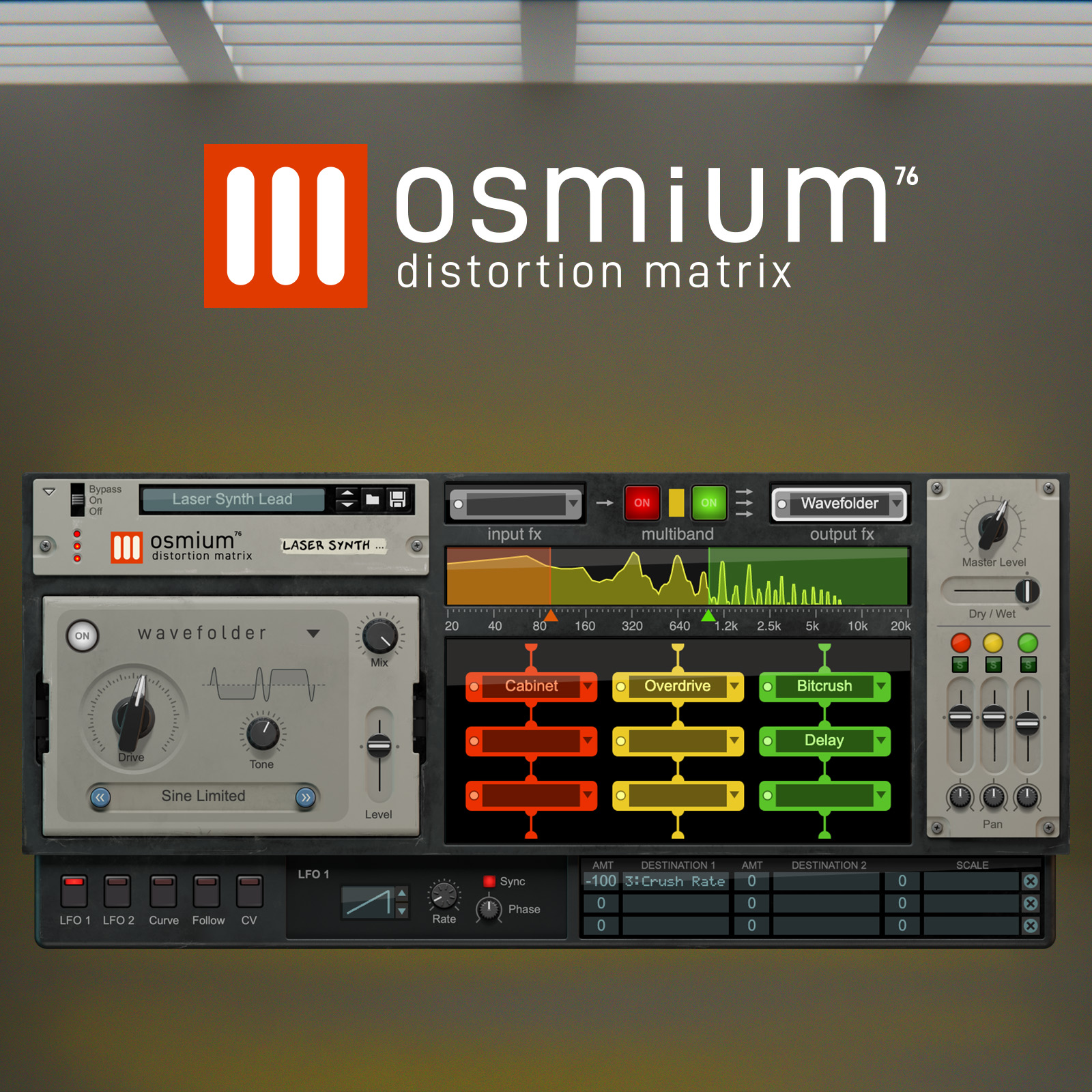 Osmium Distortion Matrix | Multiband. Modular. | Shop | Reason Studios