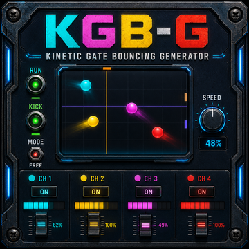 KGB-G Kinetic Gate Bouncing Generator