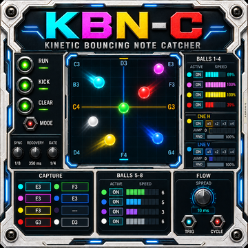 KBN-C Kinetic Bouncing Note Catcher