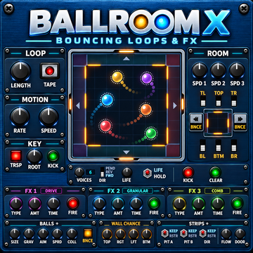 BallRoomX Kinetic FX Ball Looper