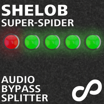 Shelob Audio Bypass Splitter