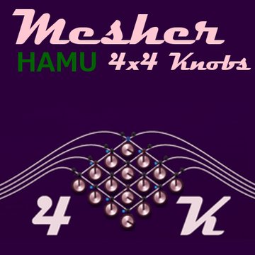 Mesher-4K - CV Knobs Mix Panel