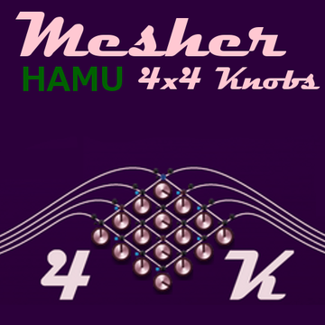 Mesher-4K - CV Knobs Mix Panel