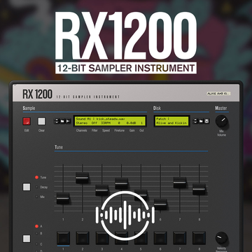 RX1200 12-bit Sampler Instrument