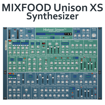 Mixfood Unison Xs Sample-based Synth