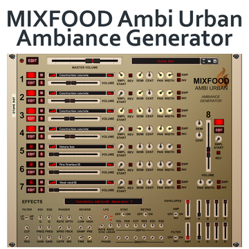 Mixfood Ambi Urban Ambiance Generator