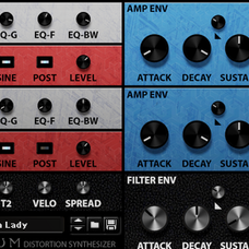 Iridium Distortion Synth