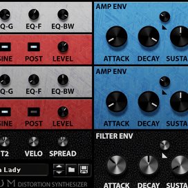 Iridium Distortion Synth