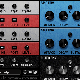 Iridium Distortion Synth