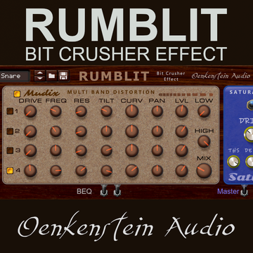 Rumblit Bit Crusher Effect