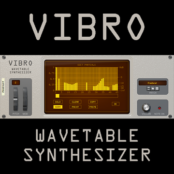 Vibro Wavetable Synthesizer