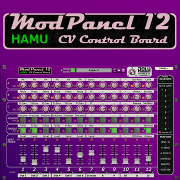 ModPanel12 CV Control Board