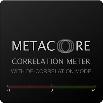 MetaCore Correlation Meter