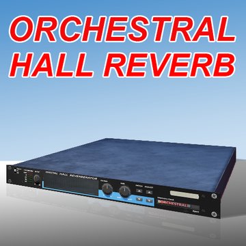 Digital Hall Reverb with Orchestral Card