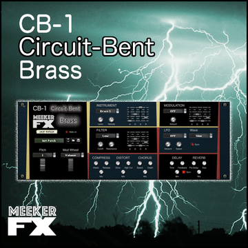 CB-1 Circuit-Bent Brass Synthesizer